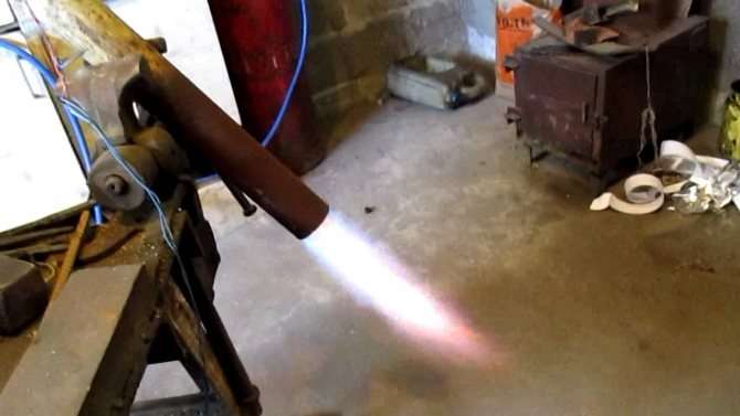 Газовая горелка для горна своими руками