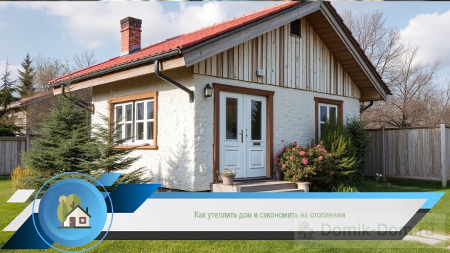 Как утеплить дом и сэкономить на отоплении: 5 проверенных способов